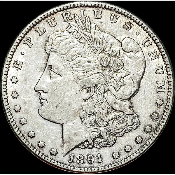 1891-CC Silver Morgan Dollar CLOSELY UNCIRCULATED
