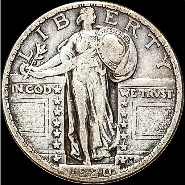 1920 Standing Liberty Quarter ABOUT UNCIRCULATED