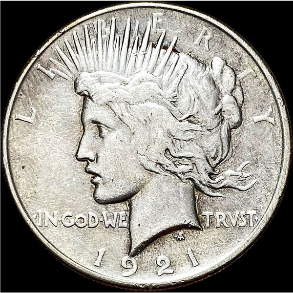 1921 Silver Peace Dollar CLOSELY UNCIRCULATED