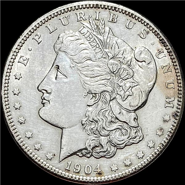 1904 Morgan Silver Dollar CLOSELY UNCIRCULATED