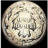 Image 2 : 1867-S Seated Liberty Dime NICELY CIRCULATED