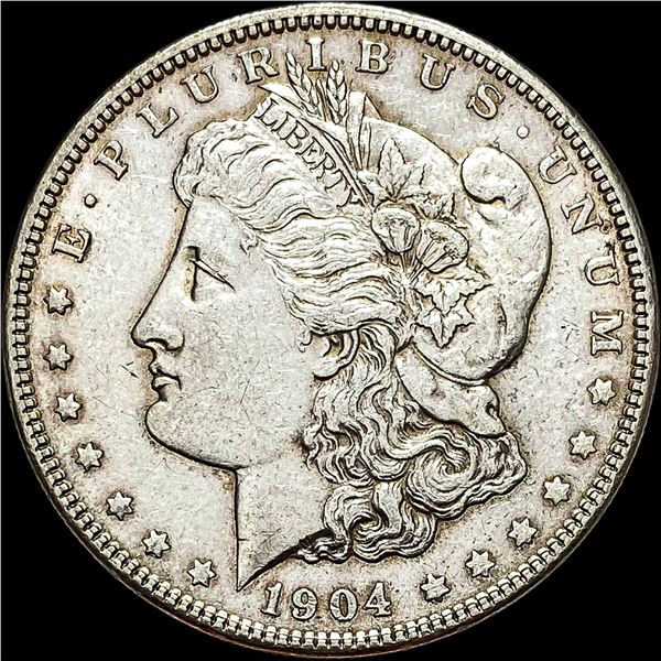 1904 Morgan Silver Dollar CLOSELY UNCIRCULATED