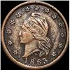 1863 Civil War Token-Army & Navy NEARLY UNCIRCULATED