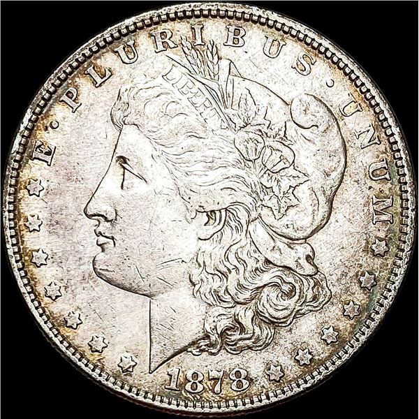 1878 8TF Silver Morgan Dollar CLOSE UNC