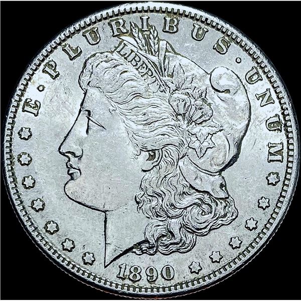 1890-S Silver Morgan Dollar CHOICE AU