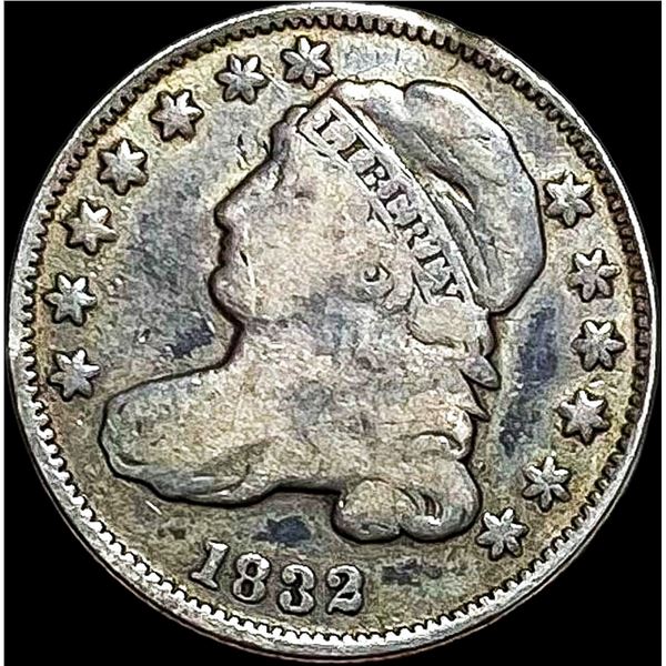 1832 Capped Bust Dime NICELY CIRCULATED