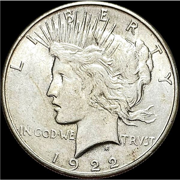 1922-S Silver Peace Dollar UNC