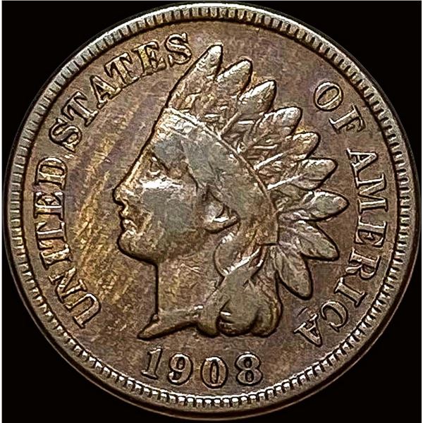 1908-S Indian Head Cent LIGHTLY CIRCULATED