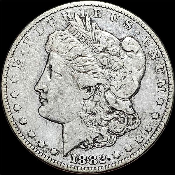 1882-CC Morgan Silver Dollar LIGHTLY CIRCULATED
