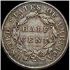 Image 2 : 1835 Classic Head Half Cent CLOSELY UNCIRCULATED