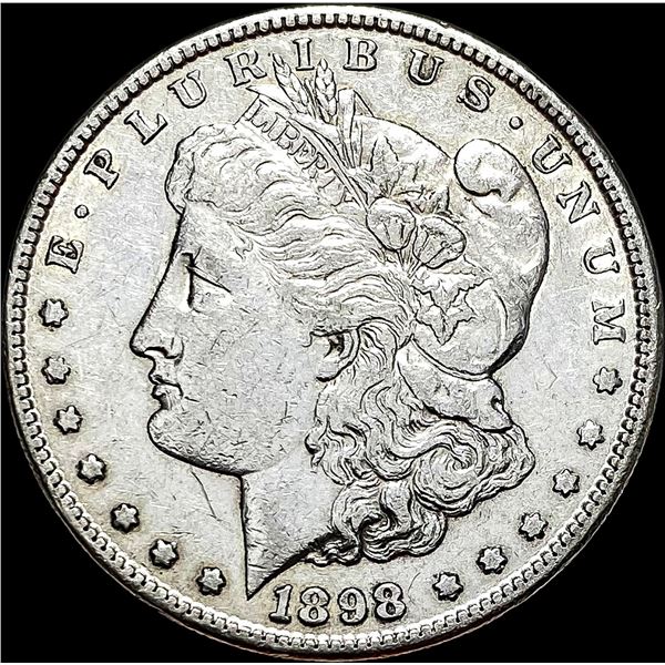 1898-S Silver Morgan Dollar CLOSELY UNCIRCULATED