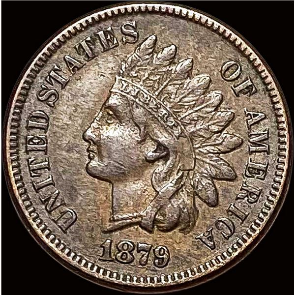 1879 Indian Head Cent NEARLY UNCIRCULATED