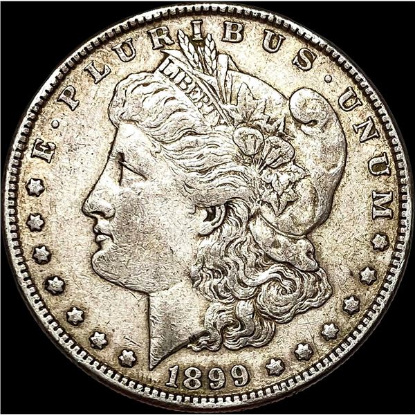 1899 Silver Morgan Dollar NEARLY UNCIRCULATED