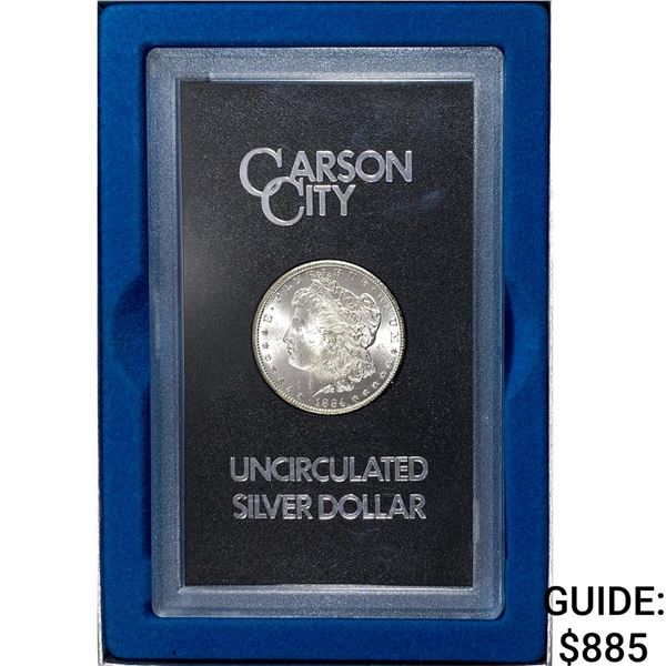 1884-CC U.S. Mint Silver Morgan Dollar  UNC