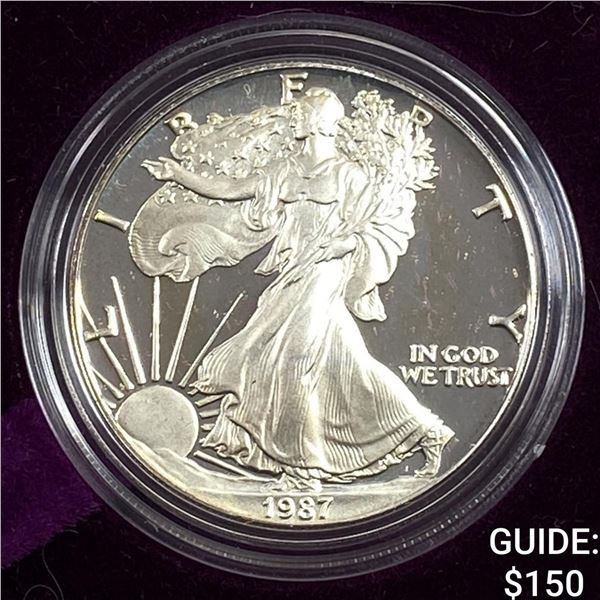 1987 American Silver Eagle $1