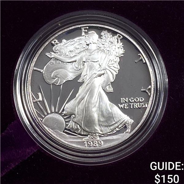 1989-S American Silver Eagle $1 Proof