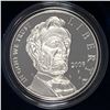 Image 1 : 2009 Abraham Lincoln Commemorative Silver $1