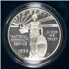 Image 1 : 1996 National Communtiy Service Silver Proof $1
