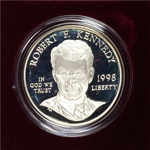 1998 John F. Kennedy Silver Proof $1