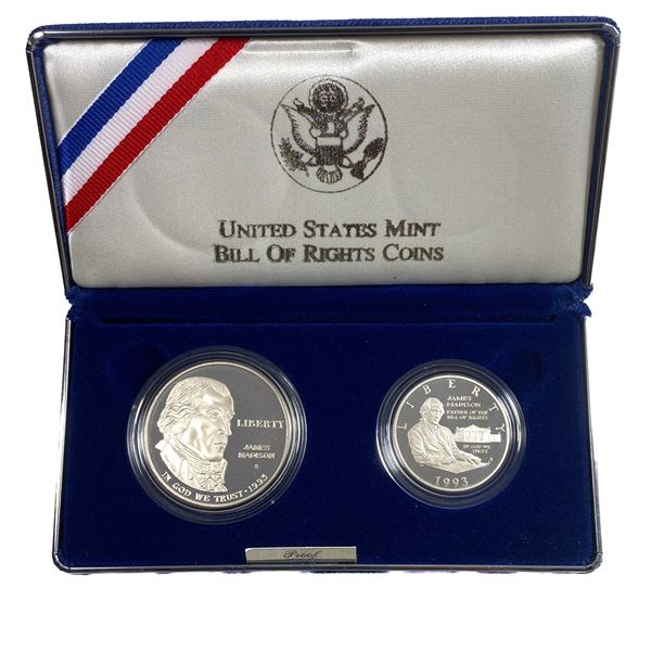 1993 Bill of Rights Commemorative Silver Proof Set