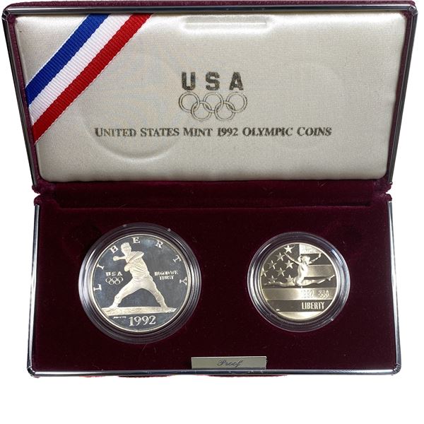 1992 U.S. Mint Olympic Proof Coin Set