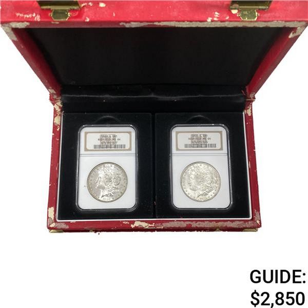 1890-1889 Morgan Silver Dollar REDFIELD MS64