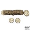 [29 Coins]1938-D Jefferson Nickel Roll