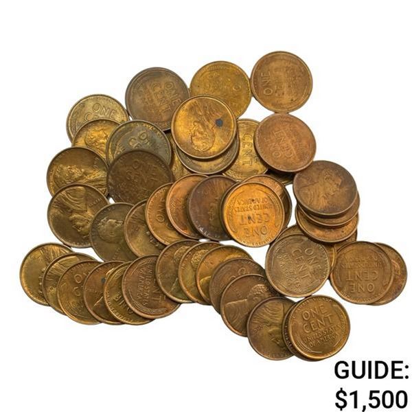 1909 Wheat Penny Roll[48]Coins