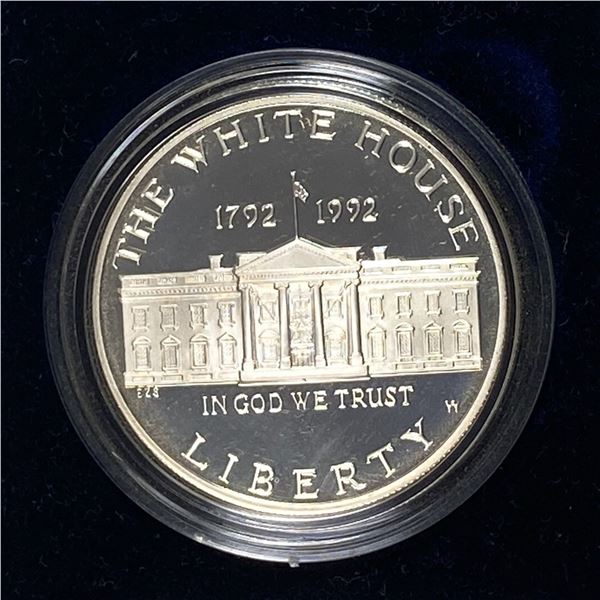 1992 White House 200th Annivers. Proof Silver $1