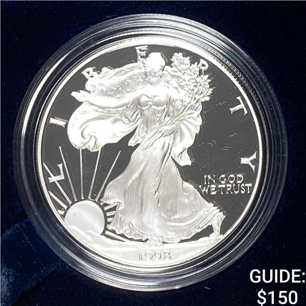 1998 1oz Proof Silver Eagle Coin