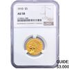 Image 1 : 1910 $5 Gold Half Eagle NGC AU58