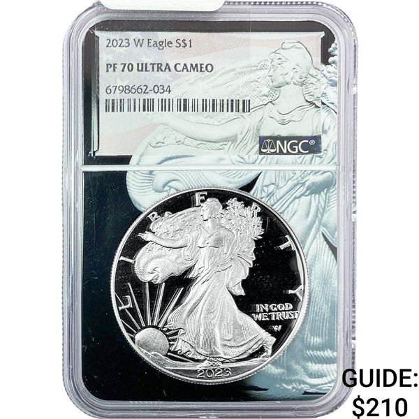2023-W Silver Eagle NGC PF70 Ultra Cameo