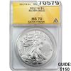 Image 1 : 2017-W Silver Eagle ANACS MS70