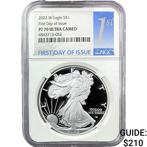 2022-W Silver Eagle NGC PF70 Ultra Cameo