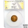 Image 1 : 1909 Wheat Cent ANACS MS64 RB