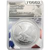 Image 2 : 2021 Silver Eagle ANACS MS70 Type 2