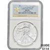 Image 1 : 2012-W Silver Eagle NGC MS69