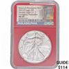 Image 1 : 2021 Silver Eagle NGC MS69