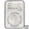 Image 1 : 1903 Morgan Silver Dollar NGC MS63