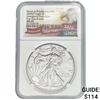 Image 1 : 2020 Silver Eagle NGC MS69