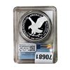 Image 2 : 2022-S Silver Eagle PCGS PR70 DCAM