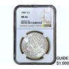 Image 1 : 1885 Morgan Silver Dollar NGC MS66