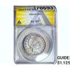 1914-S Barber Half Dollar ANACS AU50
