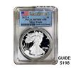 Image 1 : 2022-S Silver Eagle PCGS PR70 DCAM