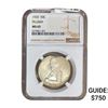Image 1 : 1920 Pilgrim Half Dollar NGC MS65
