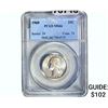 Image 1 : 1960 Washington Silver Quarter PCGS MS66