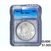 Image 1 : 1882-CC Morgan Silver Dollar ICG MS63