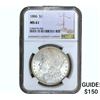 Image 1 : 1886 Morgan Silver Dollar NGC MS61