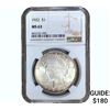Image 1 : 1922 Silver Peace Dollar NGC MS63