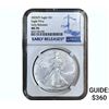 Image 1 : 2025 Silver Eagle NGC MS70
